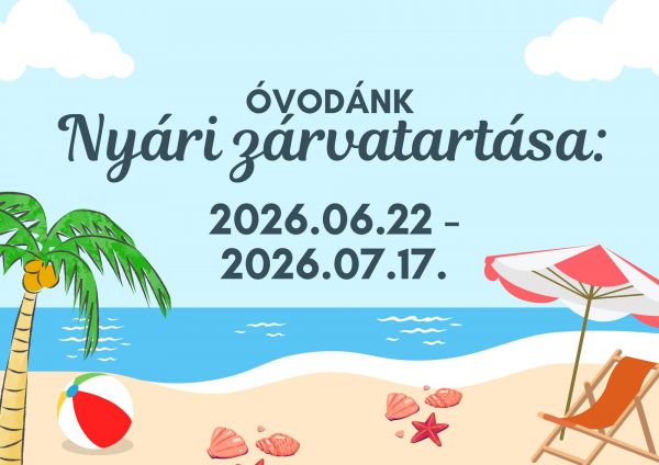 Nyári zárvatartás